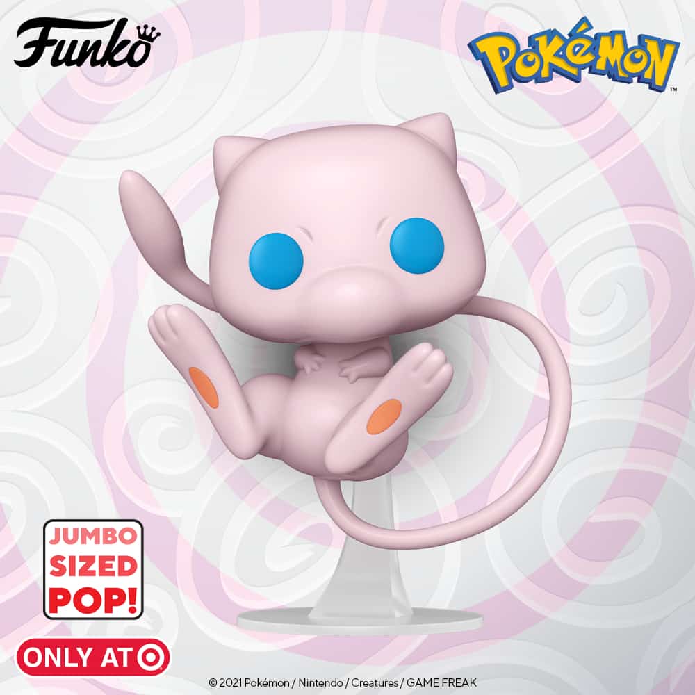 Funko POP! Jumbo: Pokemon - Mew - 10 Inch Vinyl Figure #852 (Target  Exclusive)