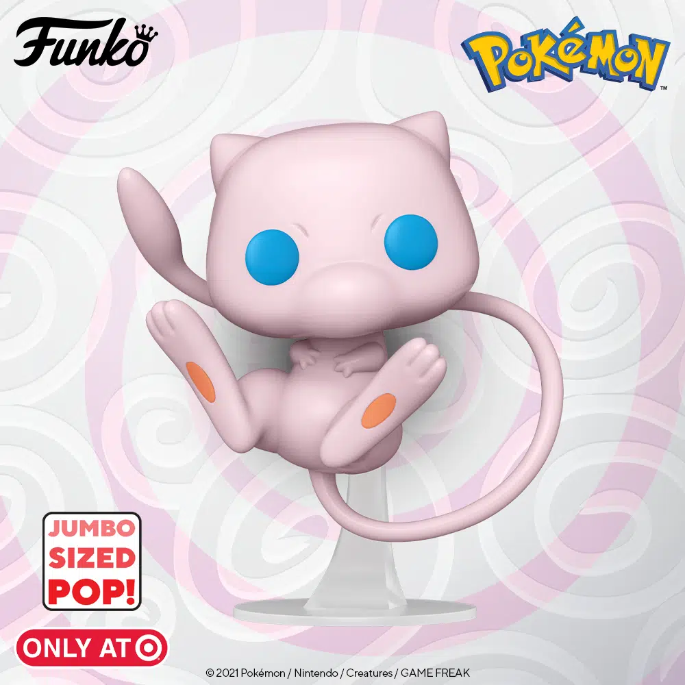 Funko POP! Games: Pokemon - Mew 10-inch Jumbo Sized Funko Pop! Vinyl Figure - Target Exclusive