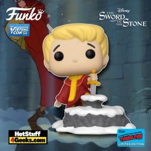 Funko Pop! Disney: The Sword in The Stone - Arthur Pulling Excalibur Funko Pop! Vinyl Figure Funko Virtual Con NYCC 2021 – Funko Shop Shared Exclusive