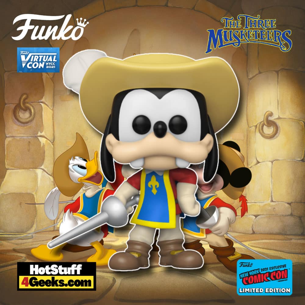 NYCC 2021: New The Three Musketeers - Goofy Funko Pop!