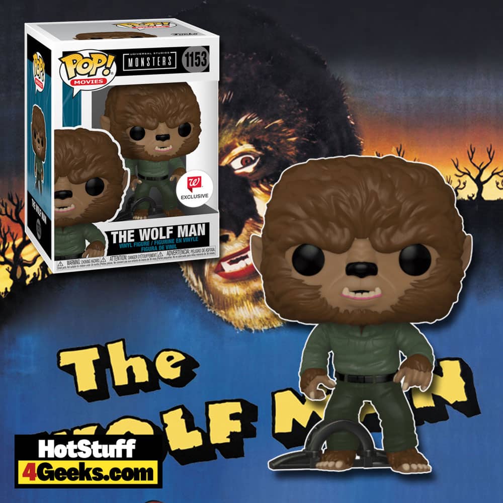 Funko Pop! Movies: Universal Monsters - The Wolf Man Funko Pop! Vinyl Figure - Walgreens Exclusive