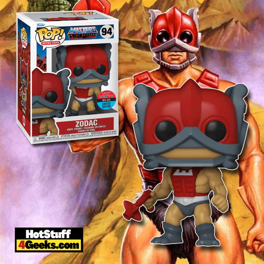 Funko Pop! Retro Toys: Masters of the Universe - Zodac Funko Pop! Vinyl Figure is a Funko Virtual Con NYCC 2021 – Toy Tokyo Shared Exclusive