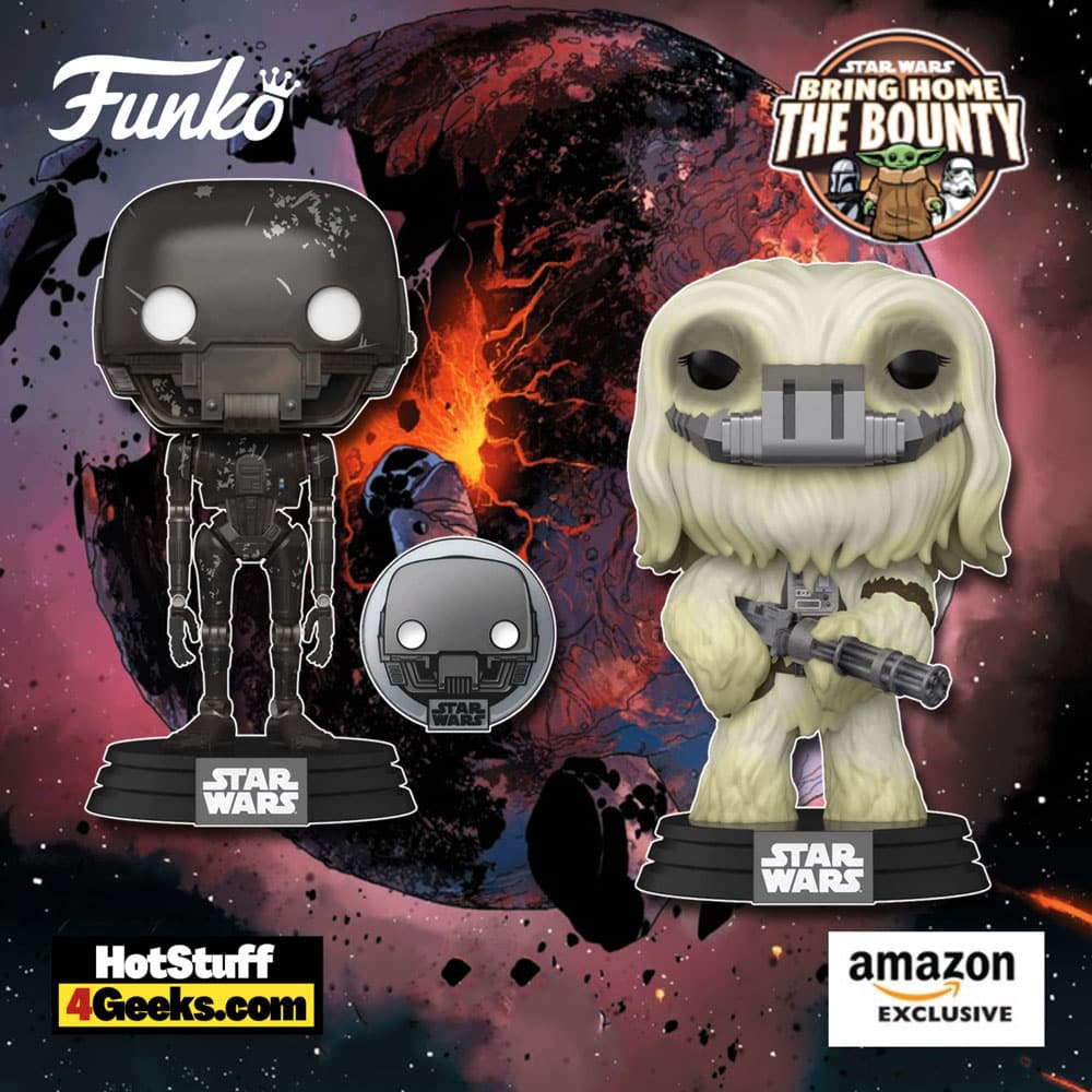 2021 NEW Star Wars Across The Galaxy: Moroff & K-2SO Funko Pops!