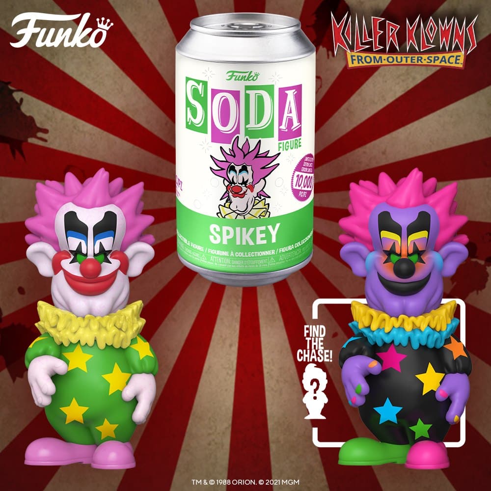 Funko Soda Killer Klowns from Outer Space Spikey Funko Vinyl Soda Figure