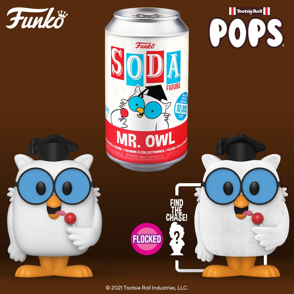 Funko Soda Tootsie Mr. Owl Funko Vinyl Soda Figure