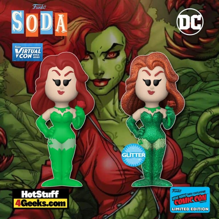 Funko Vinyl Soda! DC: Poison Ivy Funko Vinyl Soda Figure is a Funko Virtual Con NYCC 2021 – Hot Topic Shared Exclusive