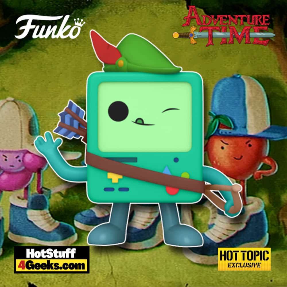 2021 NEW Adventure Time – BMO Robin Hood Funko Pop!