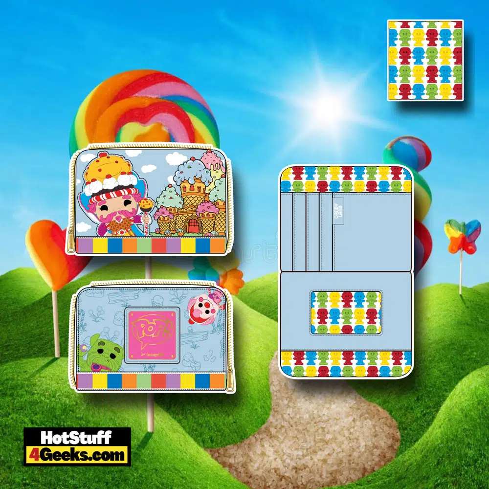 Pop! by Loungefly Hasbro Candy Land Take Me to The Candy Zip Around Wallet