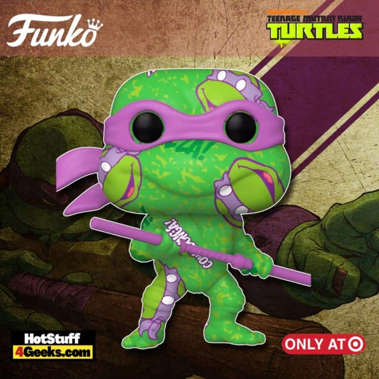 Funko POP! Art Series: Teenage Mutant Ninja Turtles (TMNT) - Donatello Funko Pop! Artist Series Vinyl - Target Exclusive