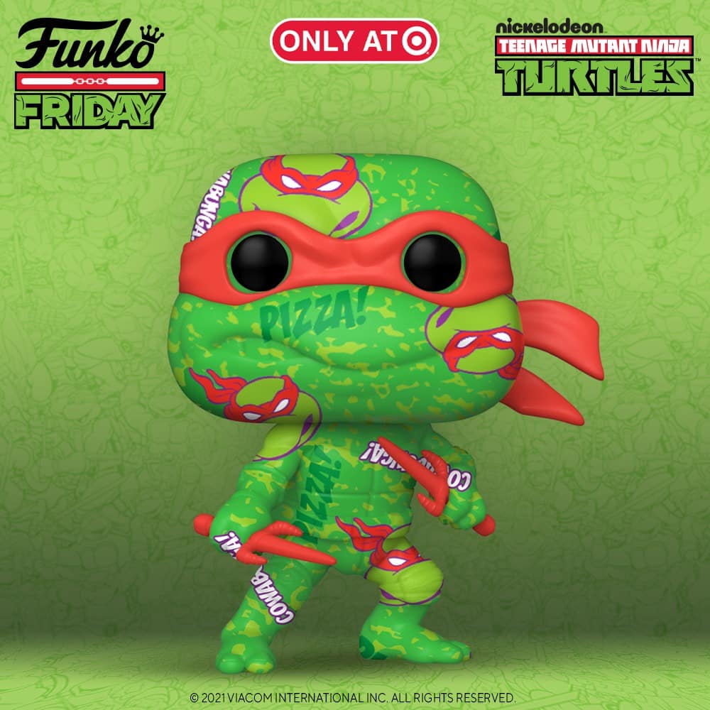 Funko POP! Art Series: Teenage Mutant Ninja Turtles (TMNT) - Raphael Funko Pop! Artist Series Vinyl Figure - Target Exclusive