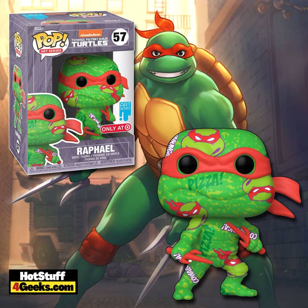 Funko POP! Art Series: Teenage Mutant Ninja Turtles (TMNT) - Raphael Funko Pop! Artist Series Vinyl Figure - Target Exclusive