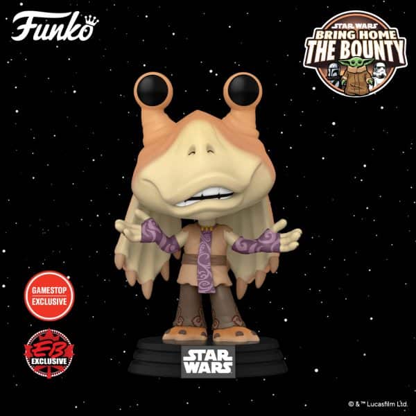 2021 NEW Star Wars Jar Jar Binks Funko Pop! Exclusive