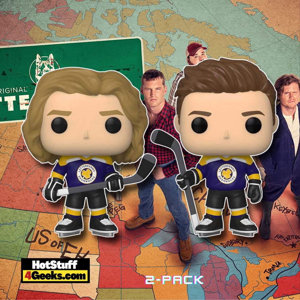 Funko POP! Television: Letterkenny -  Reilly and Jonesy 2-pack Funko Pop! Vinyl Figures - GameStop Exclusive