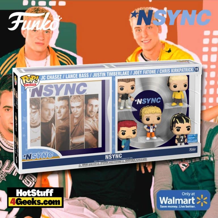 Funko Pop! Deluxe Albums: NSYNC - NSYNC Funko Pop! Vinyl Figures – Walmart Exclusive