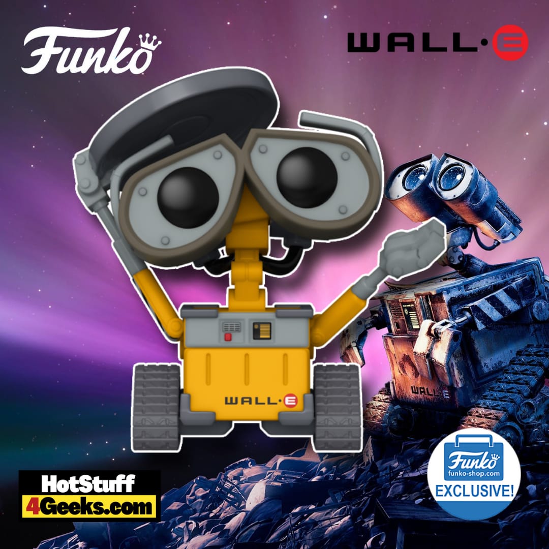Funko Pop! Disney Pixar: Wall-E With Hubcap Funko Pop! Vinyl Figure ...