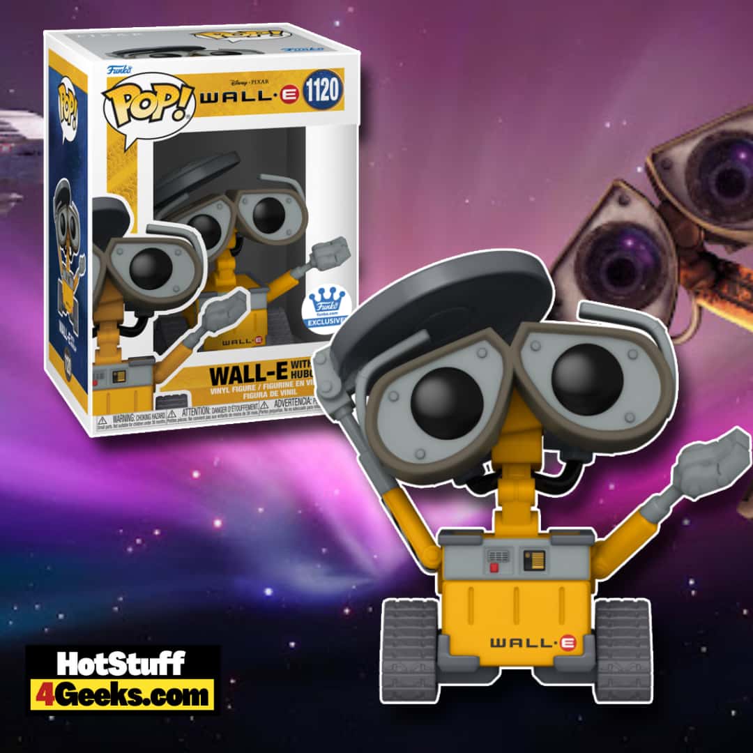 Funko Pop! Disney Pixar: Wall-E With Hubcap Funko Pop! Vinyl Figure ...