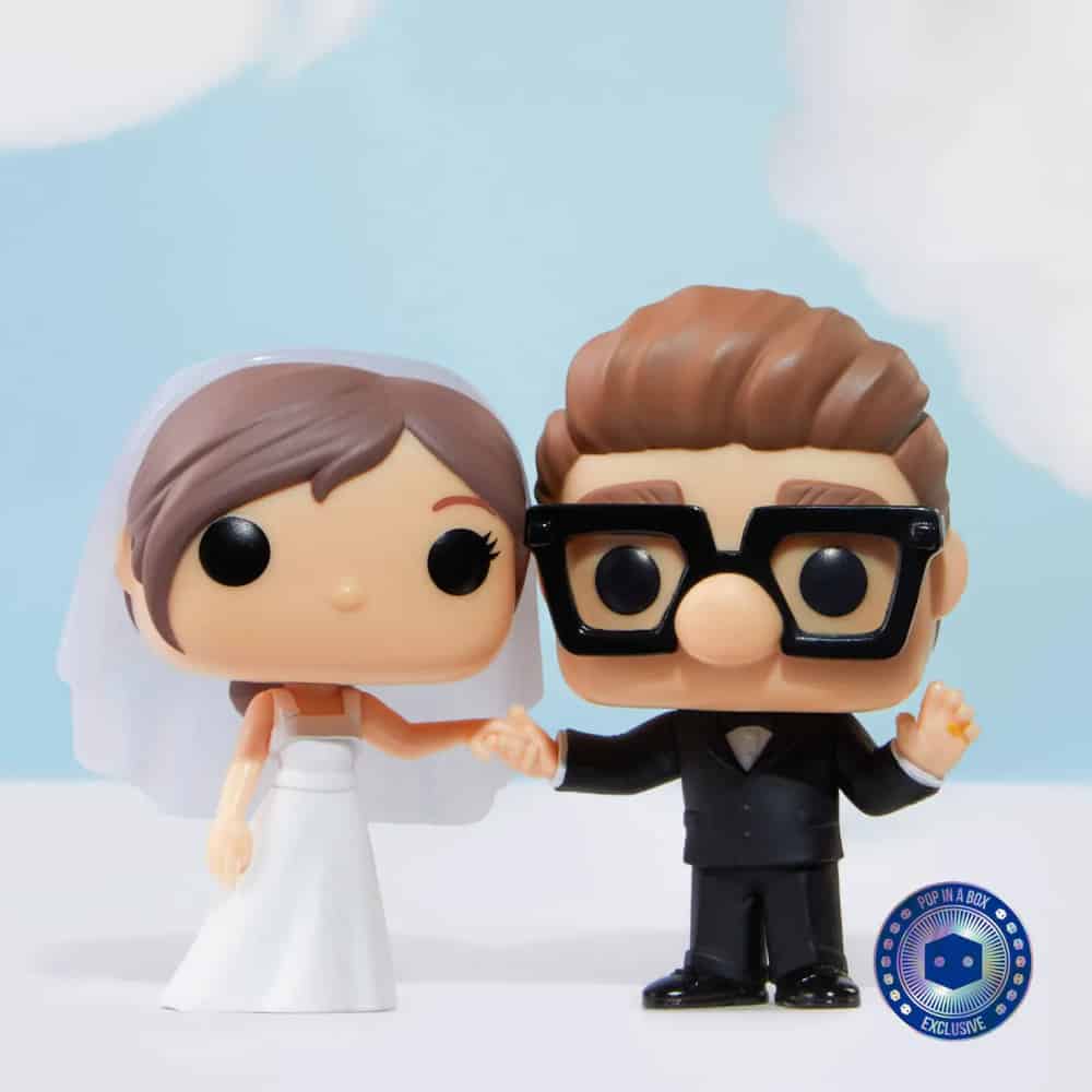 Funko Pop! Disney: Up - Ellie & Carl Wedding 2-Pack Funko Pop! Vinyl Figure - Pop-In-A-Box (PIAB) Exclusive