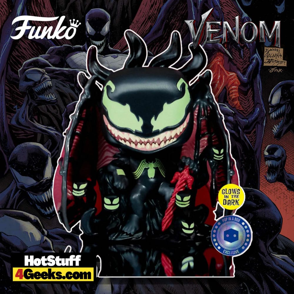 2021 NEW Marvel: Venom on Throne Funko Pop! PIAB Exclusive