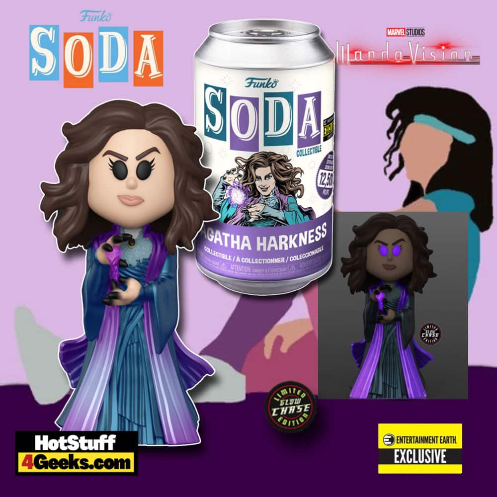 2021 NEW WandaVision - Agatha Harkness Funko Soda! EE Exclusive