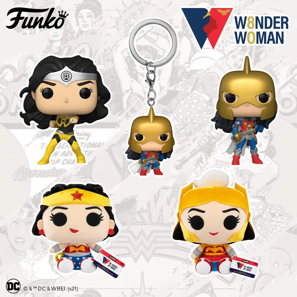 Funko Pop! Heroes - Wonder Woman 80th Anniversary: The Fall of Sinestro and Flashpoint Funko Pop! Vinyl Figures