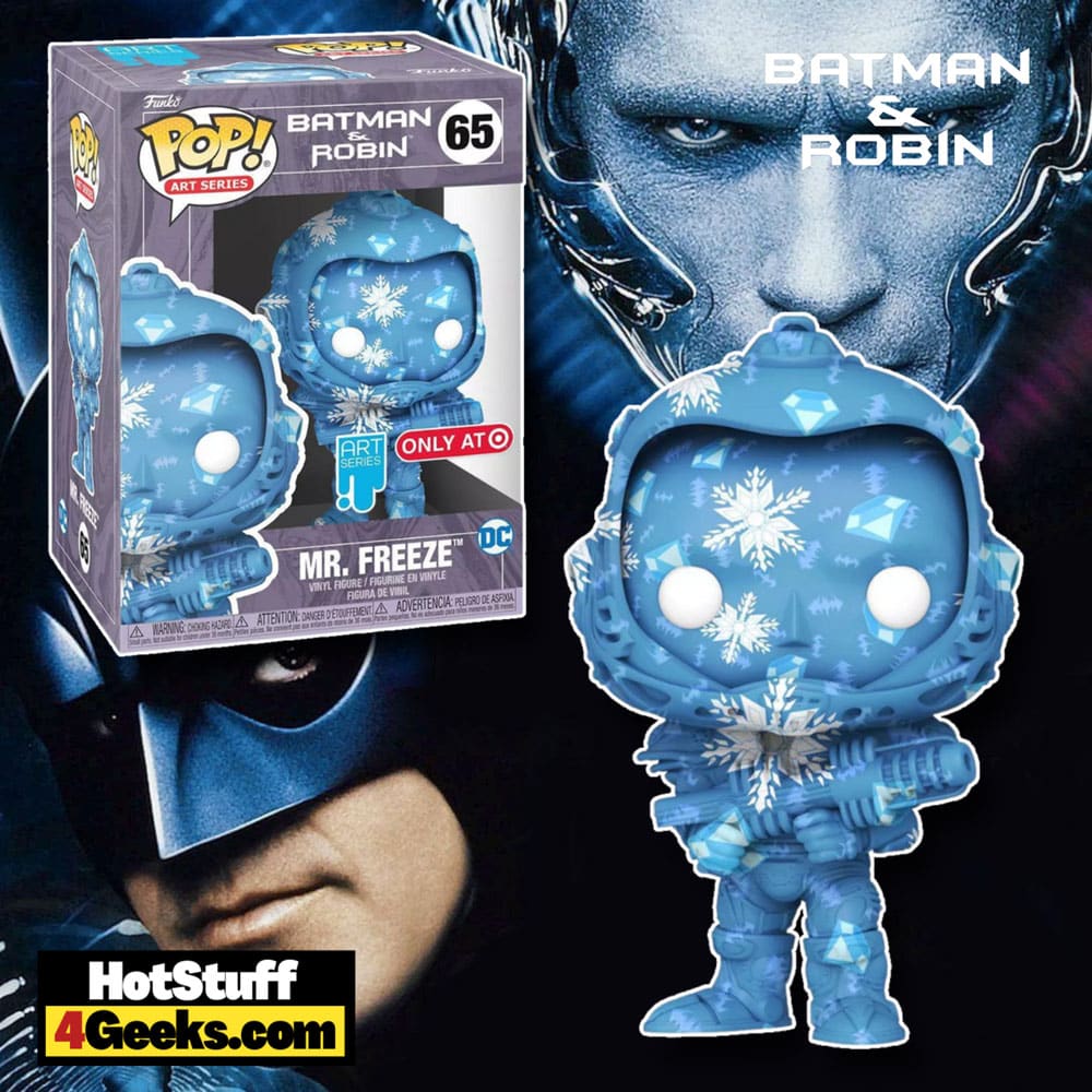 Funko POP! Art Series: Batman & Robin – Mr.Freeze Funko Pop! Artist Vinyl Figure – Target Exclusive