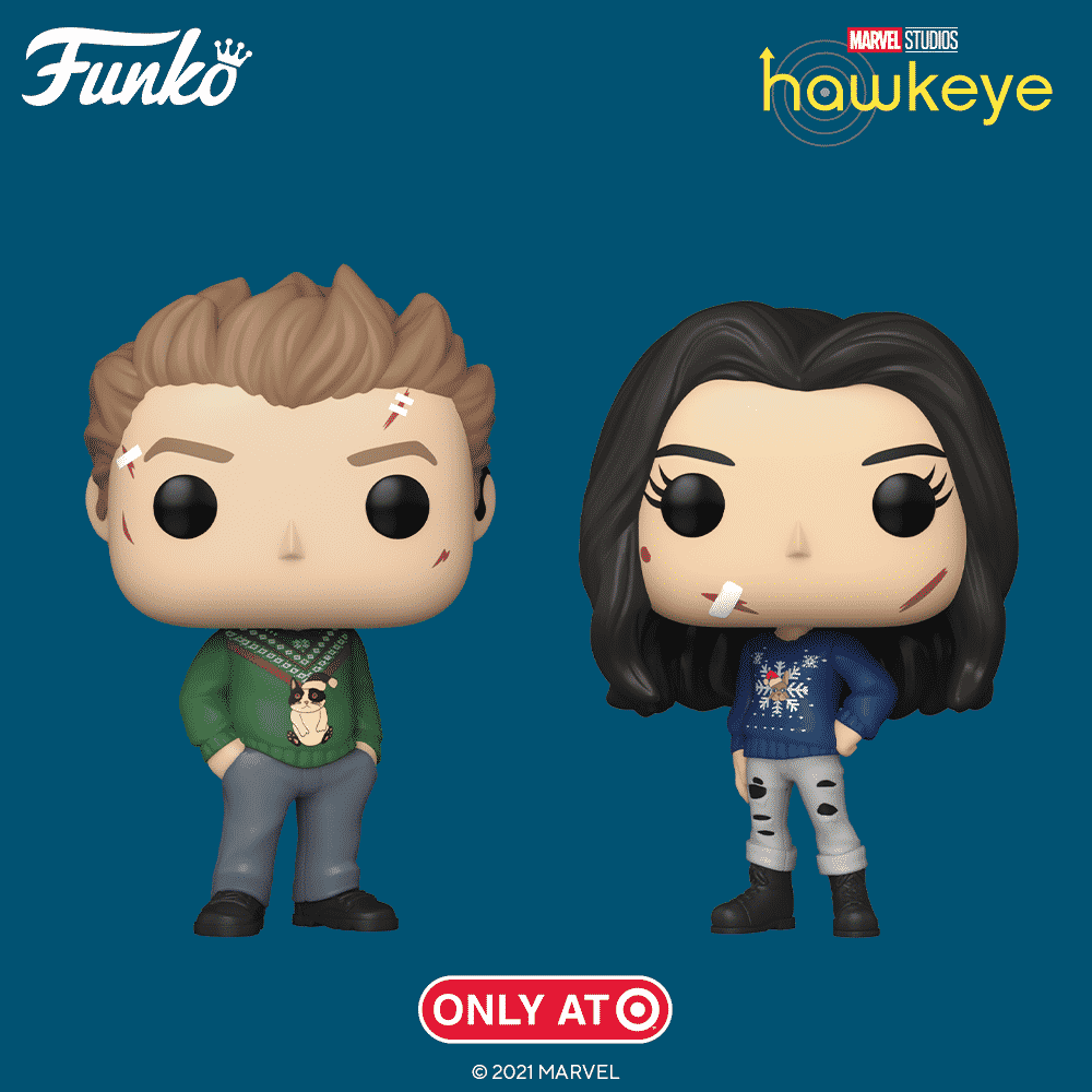 Funko POP! Marvel: Hawkeye - Clint and Kate Funko Pop! Vinyl Figures (Episode 4) - Target Exclusives