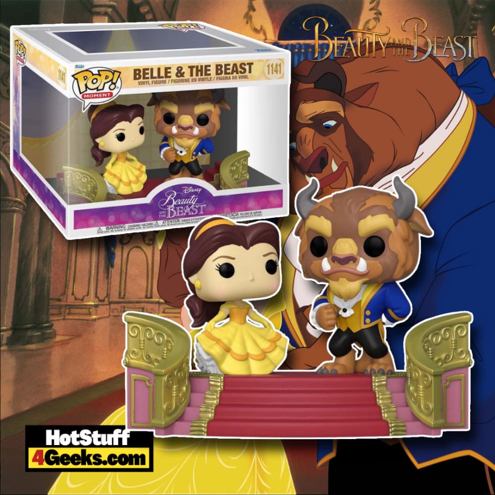 Funko POP! Moments: Beauty and the Beast 30th Anniversary - Belle and The Beast Funko Pop! Vinyl Figure