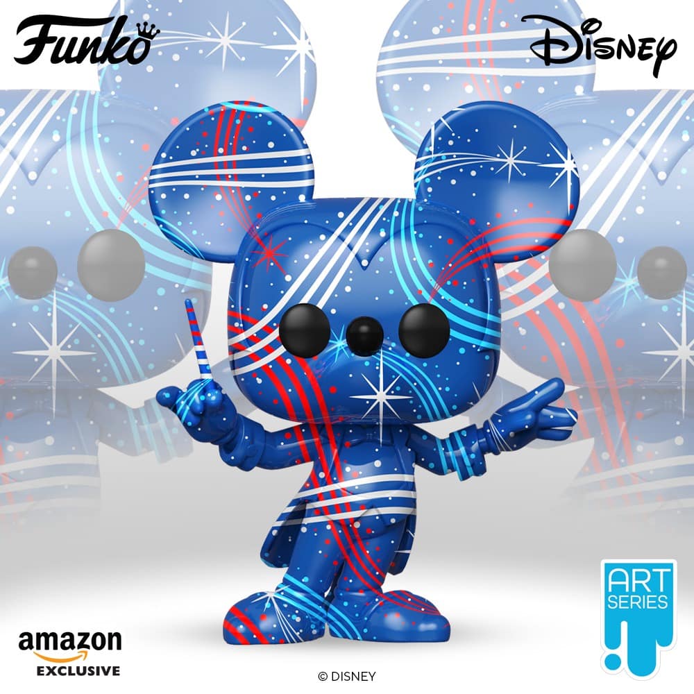 Funko Pop! Art Series: Disney Treasures of The Vault - Conductor Mickey Funko Pop! Artist Series Vinyl Figure - Amazon Exclusive