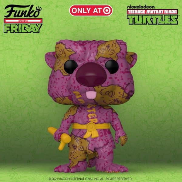 2021 NEW & Exclusive: TMNT - Splinter Funko Pop! Art Series