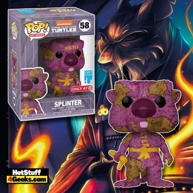 2021 New & Exclusive: Tmnt - Splinter Funko Pop! Art Series