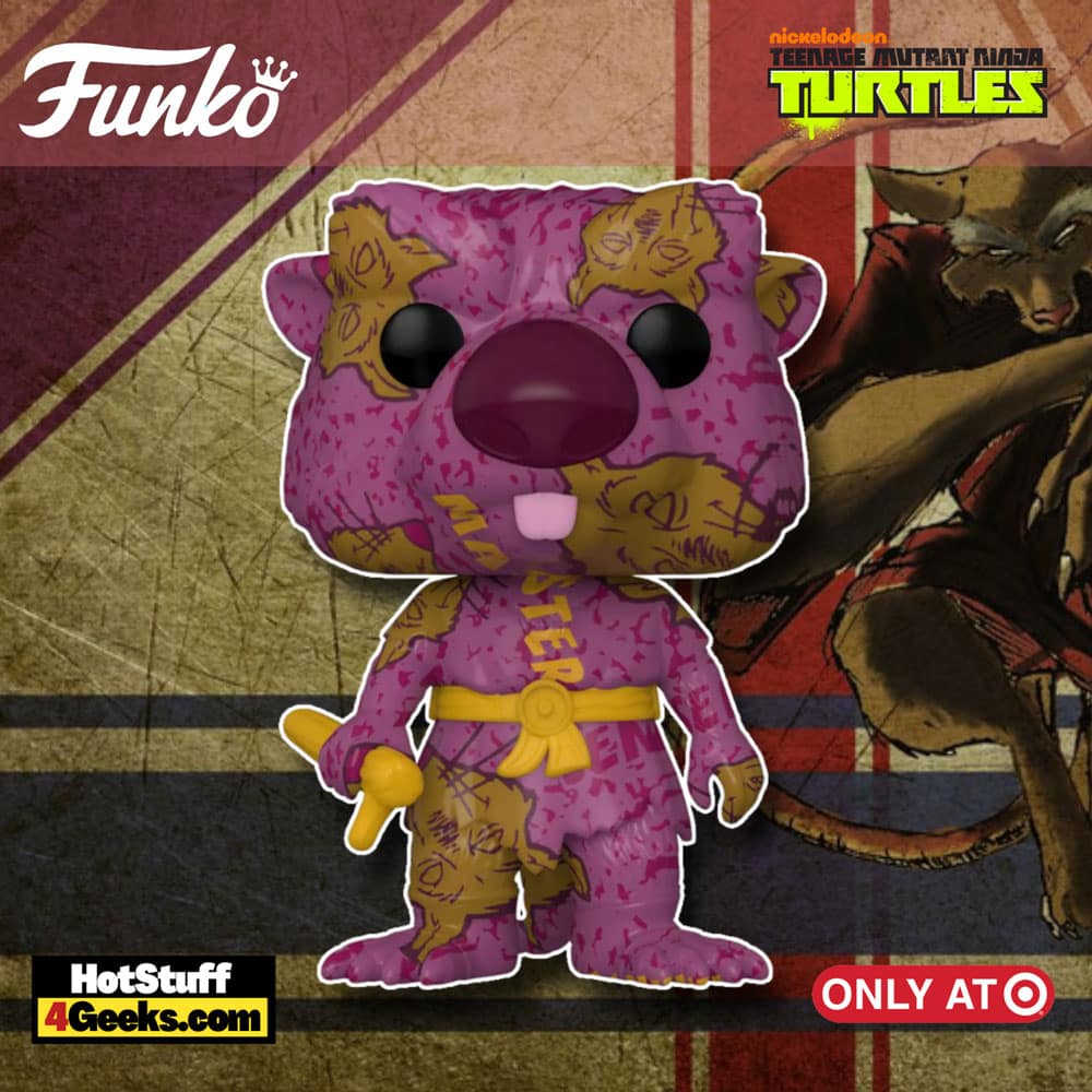 2021 NEW & Exclusive: TMNT - Splinter Funko Pop! Art Series