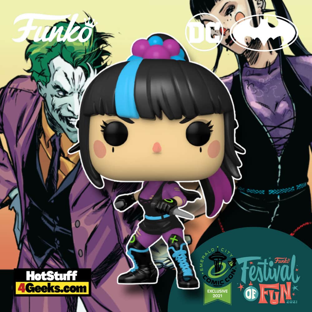 Funko Pop! DC Heroes: Batman - Punchline Funko Pop! Vinyl Figure - ECCC 2021 X Festival of Fun 2021 X Hot Topic Exclusive