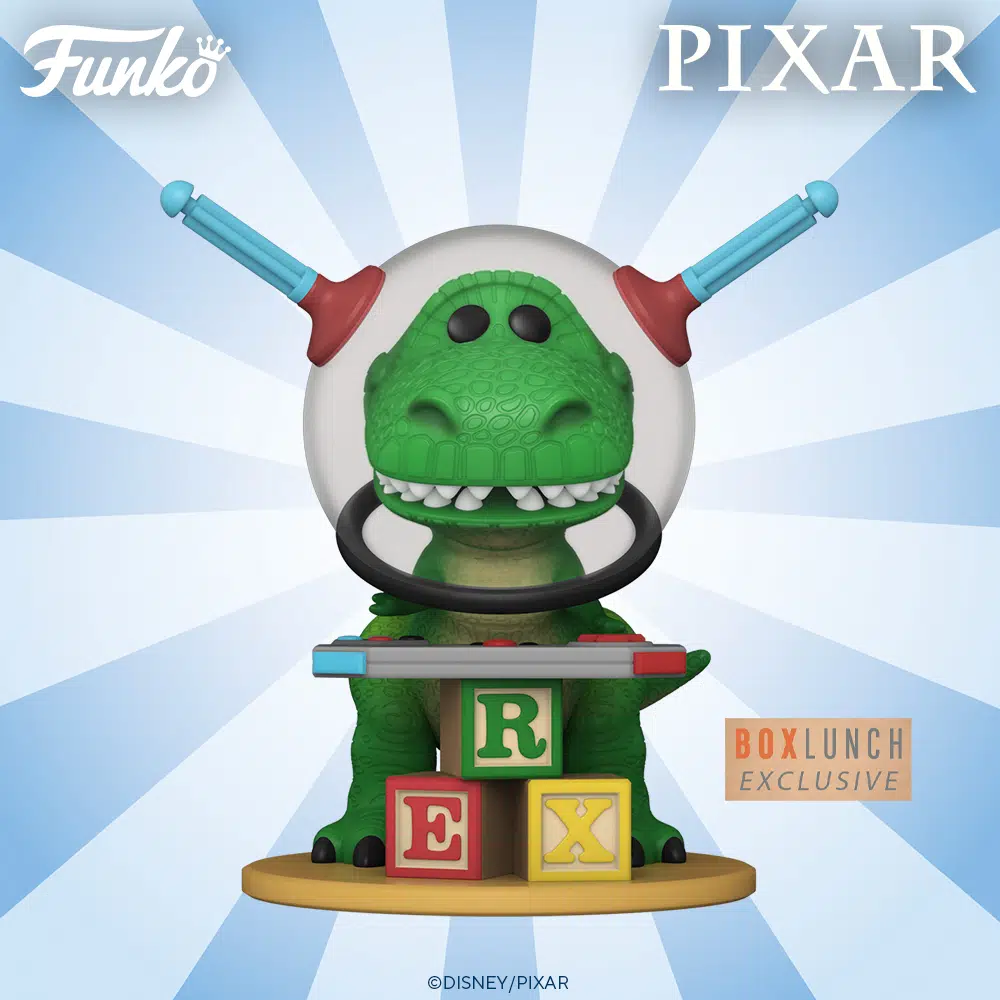 Funko Pop! Deluxe: Disney Pixar - Toy Story: Rex Funko Pop! Deluxe Vinyl Figure - BoxLunch Exclusive