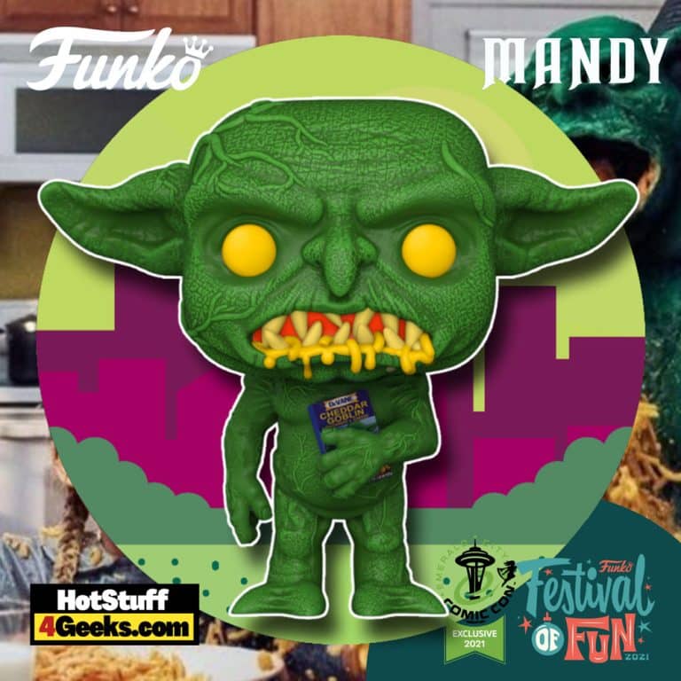 Funko Pop! Movies: Mandy - Cheddar Goblin Funko Pop! Vinyl Figure - ECCC 2021 X Festival of Fun 2021 X Funko Shop Shared Exclusive