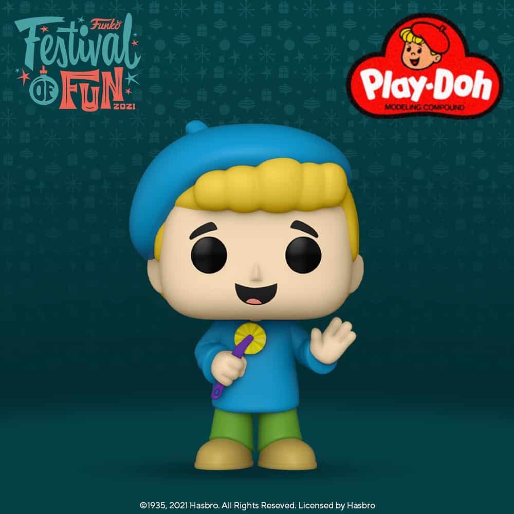 Funko Pop! Retro Toys: Play-Doh - Pete with Tool (Blue) Funko Pop! Vinyl Figure - ECCC 2021 X Festival of Fun 2021 X Funko Shop Shared Exclusive