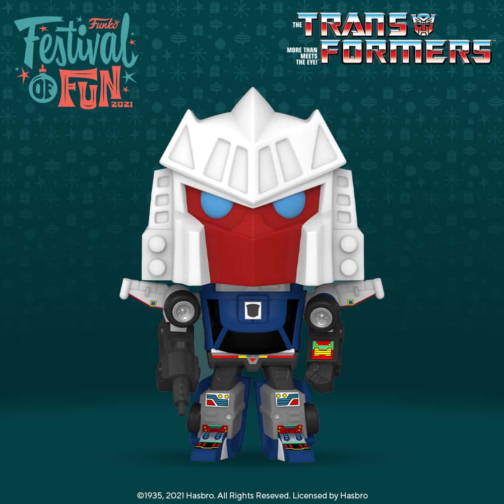 Funko Pop! Retro Toys: Transformers - Tracks Funko Pop! Vinyl Figure - ECCC 2021 X Festival of Fun 2021 X Toy Tokyo Exclusive