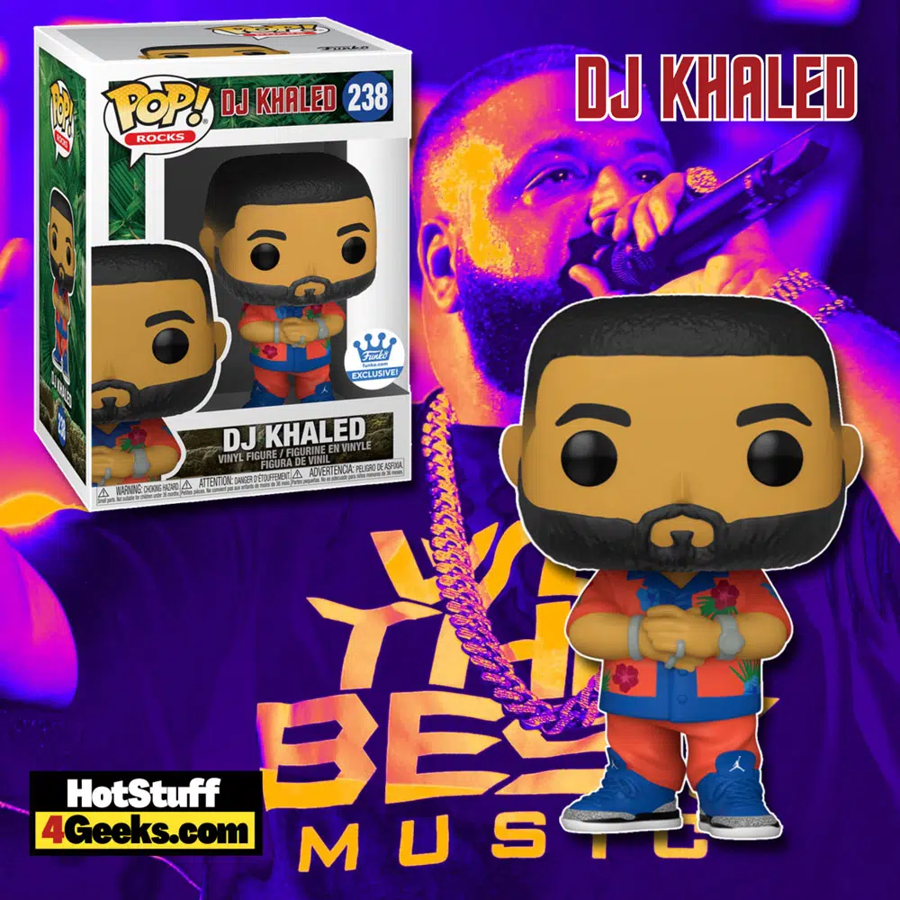 Funko Pop! Rocks: DJ Khaled Funko Pop! Vinyl Figure - Funko Shop Exclusive
