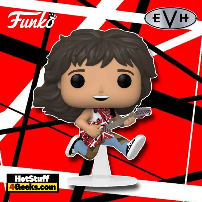 Funko Pop! Rocks: Eddie Van Halen with Guitar Funko Pop! Vinyl Figure