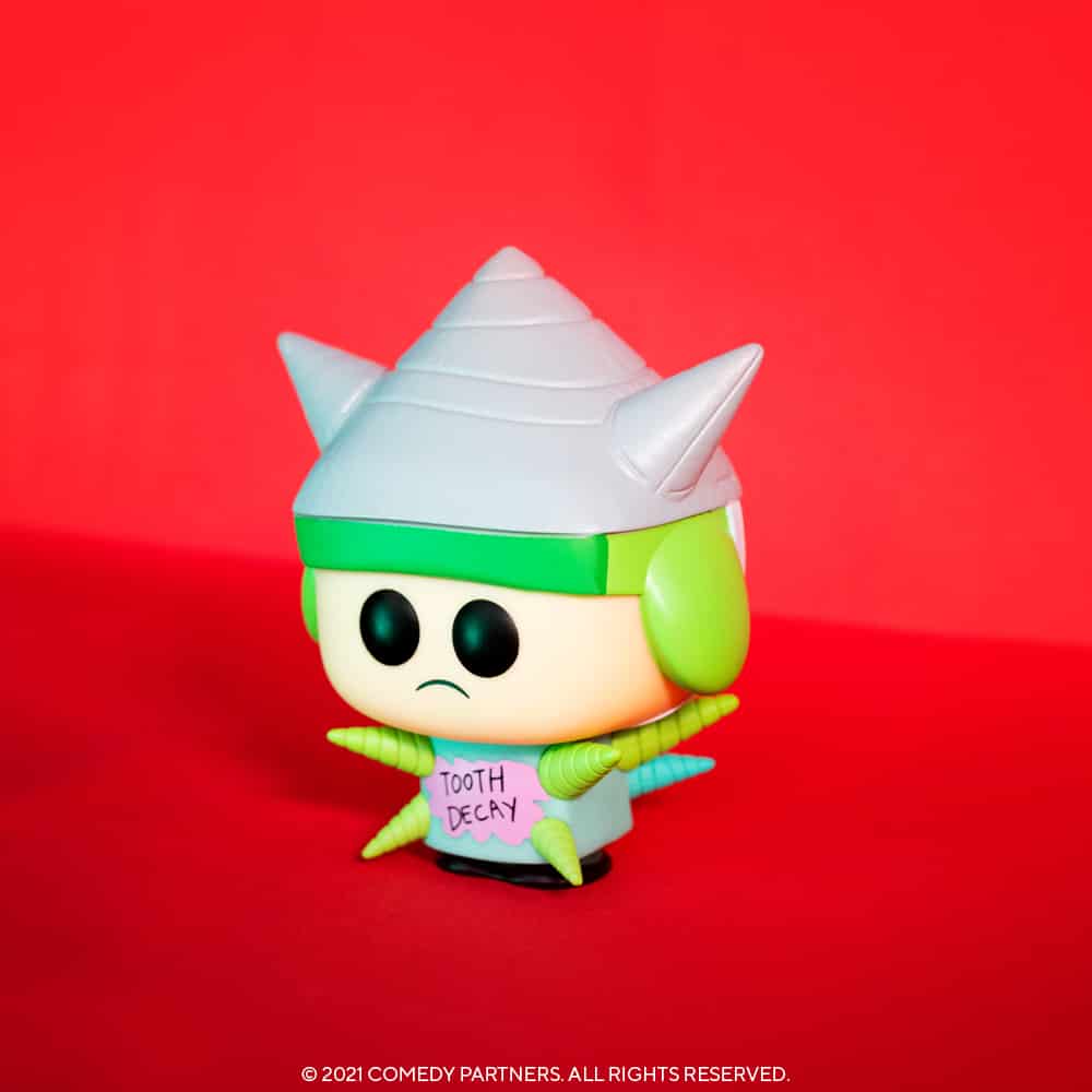 Funko Pop! South Park – Kyle as Tooth Decay Funko Pop! Vinyl Figure - ECCC 2021 X Festival of Fun 2021 X Entertainment Earth Shared Exclusive