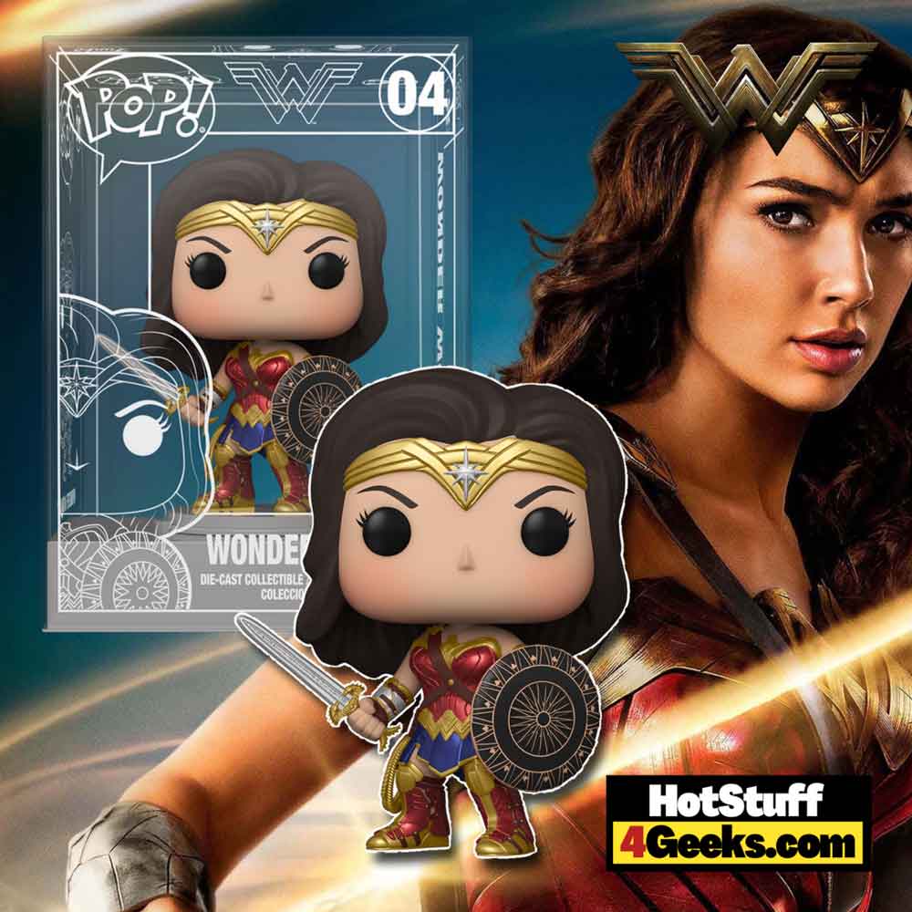 Buy Pop! Die-Cast Wonder Woman with Sword & Shield at Funko.