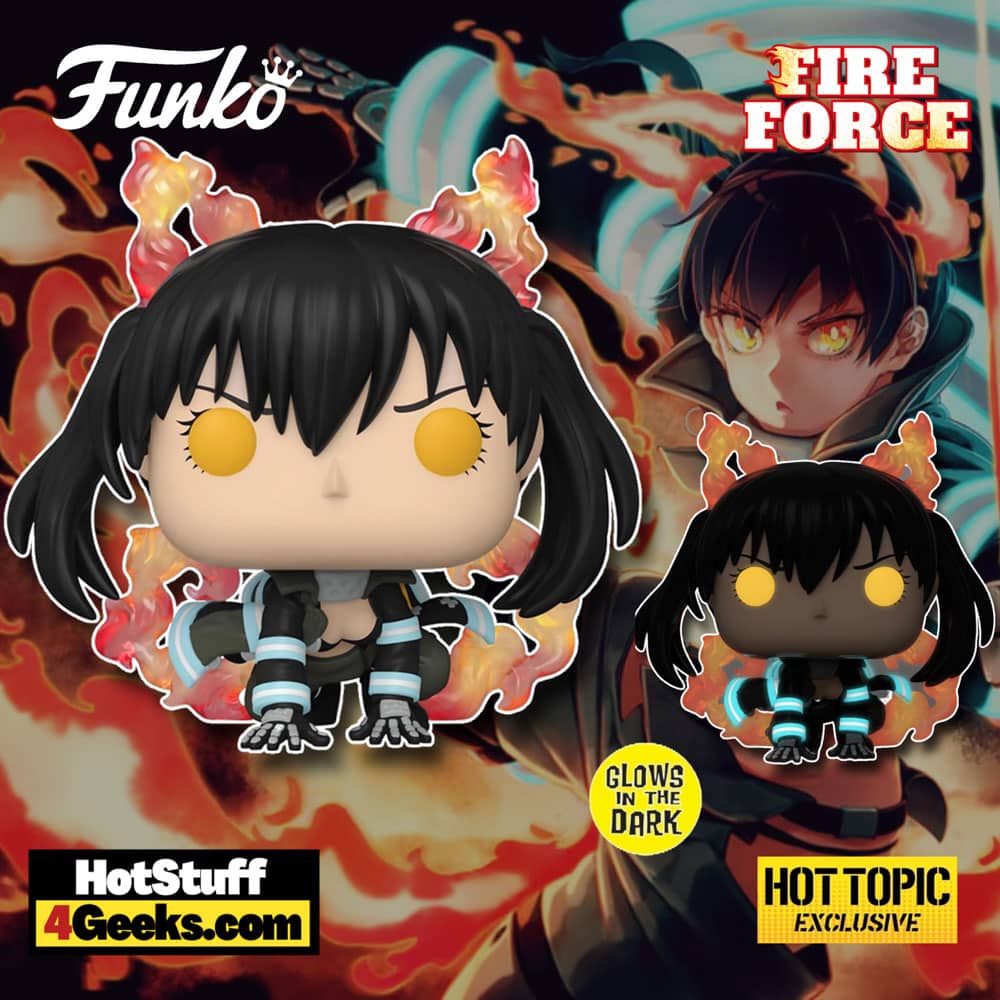 Funko Fire Force Pop! Animation Tamaki Glow-In-The-Dark Vinyl Figure Hot  Topic Exclusive