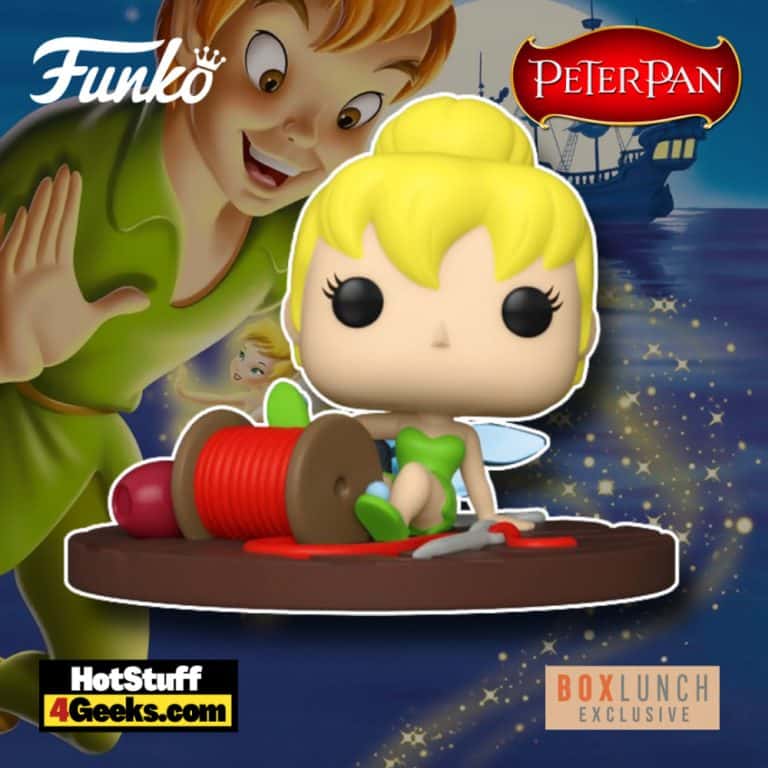 Funko Pop! Deluxe: Disney -  Tinker Bell With a Needle and Spool Funko Pop! Vinyl Figure - BoxLunch Exclusive