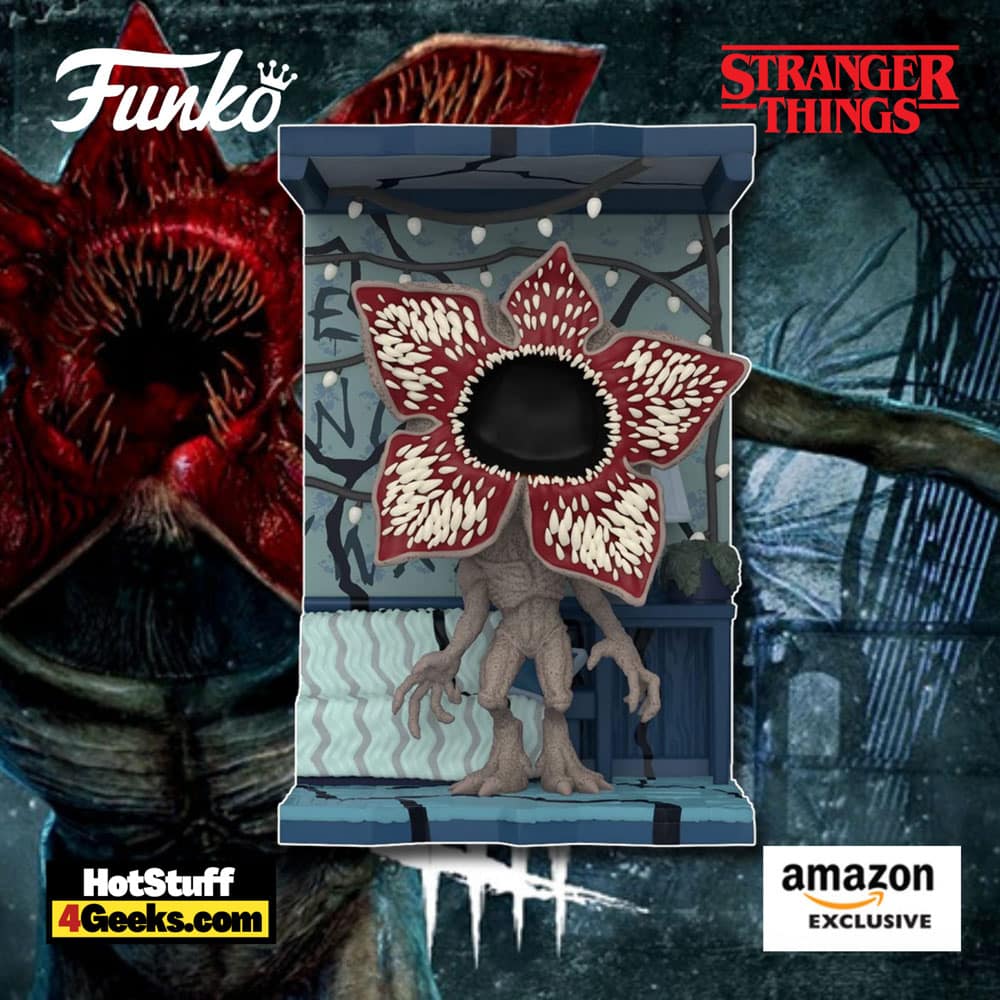 Funko Pop! Deluxe: Stranger Things Build A Scene - Byers House: Demogorgon Funko Pop! Deluxe Vinyl Figure - Amazon Exclusive - Figure 2 of 4 (2022)