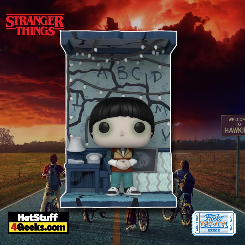 Funko Pop! Deluxe: Stranger Things Build A Scene – Byers House: Will Byers Funko Pop! Deluxe Vinyl Figure – Amazon Exclusive – Figure 3 of 4 - Funko Fair 2022