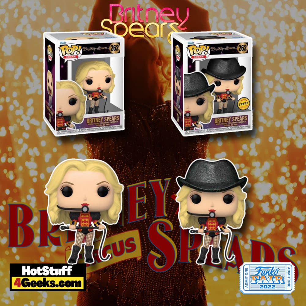 Funko Pop! Rocks: Britney Spears - Circus With Chase Funko Pop! Vinyl Figure - Funko Fair 2022