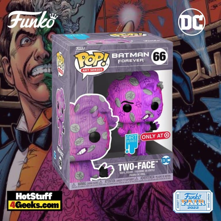 Funko Pop! DC Artist Series: Two-Face Funko Pop! Vinyl Figure - Target Exclusive - Funko Fair 2022