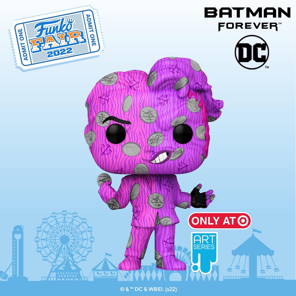 Funko Pop! DC Artist Series: Two-Face Funko Pop! Vinyl Figure - Target Exclusive - Funko Fair 2022