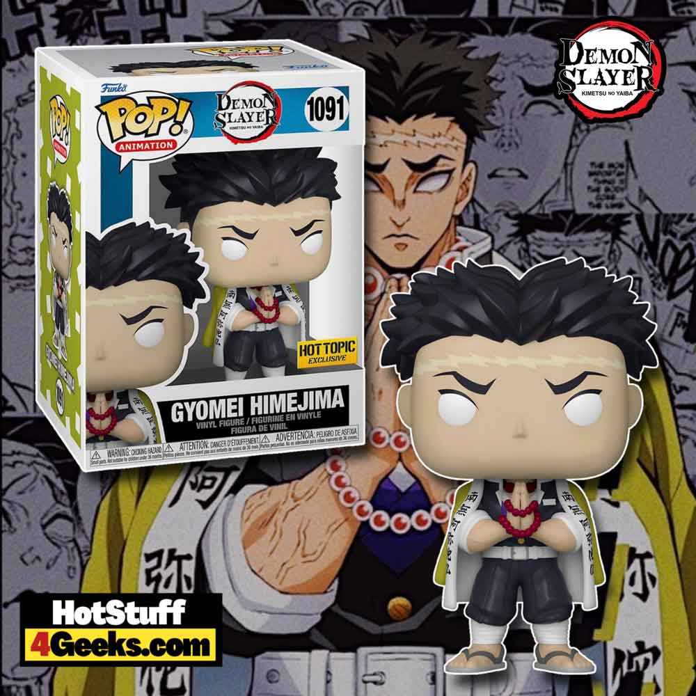 Funko Pop! Animation: Demon Slayer - Gyomei Himejima Funko Pop! Vinyl Figure - Hot Topic Exclusive