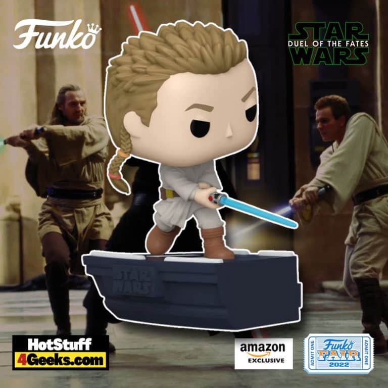 Funko Pop! Deluxe Star Wars: Duel of The Fates: Obi-Wan Funko Pop! Vinyl Figure - Amazon Exclusive (figure 2 of 3) - Funko Fair 2022