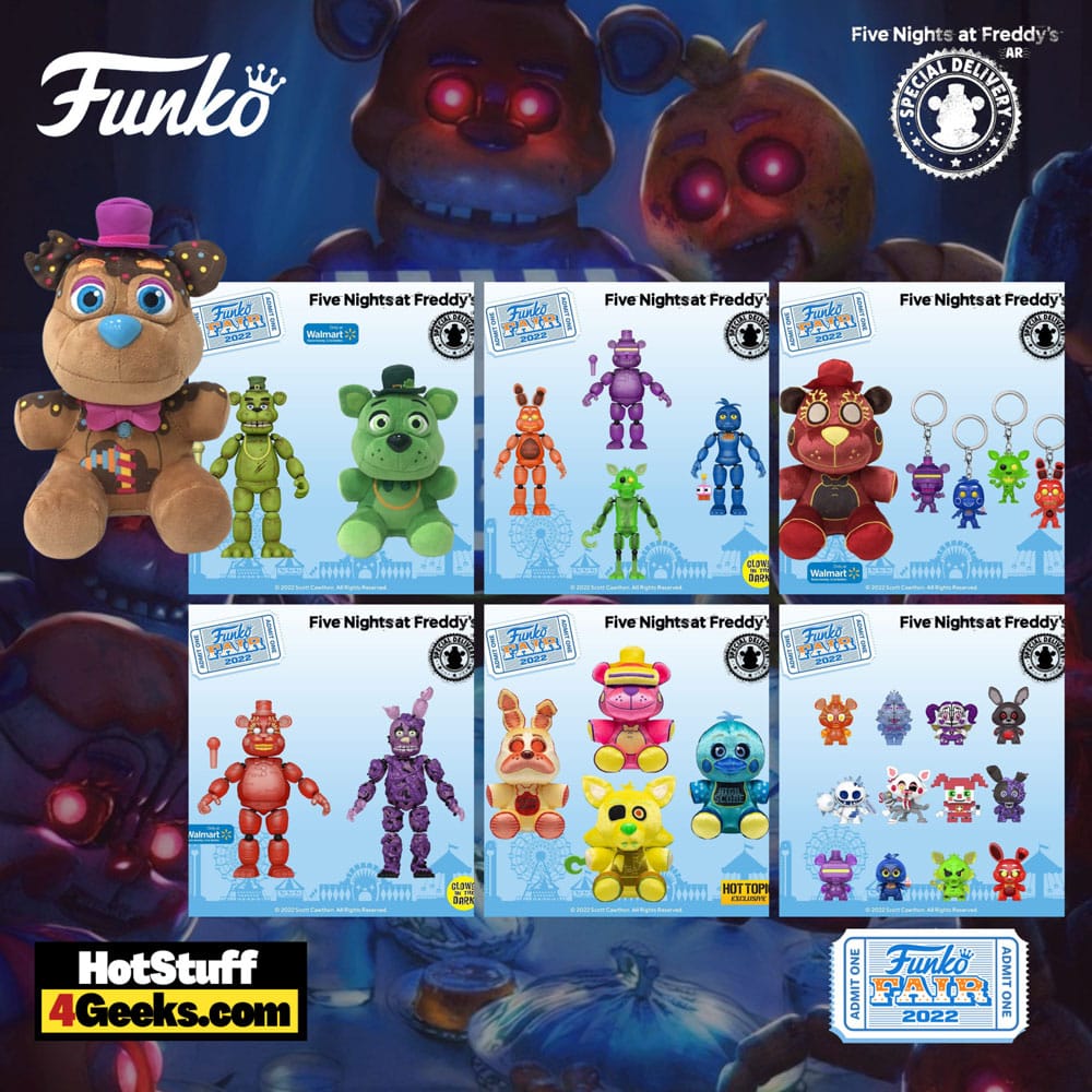 Five Nights At Freddy's Funko FNAF AR Special Delivary Plush NEW 4